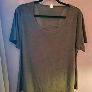 Old Navy sz 2x gray active shirt